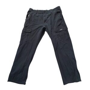 Wrangler Men Cargo Pants Black No Size Tag See Details